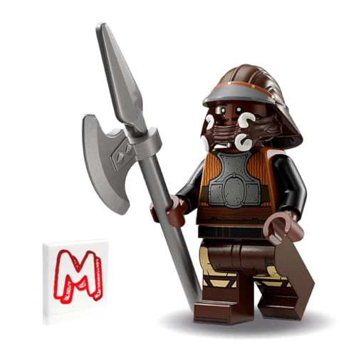 LEGO STAR WARS EPISODIO 456 MINIFIGURA LANDO CALRISSIAN GUARDIA SKIFF CON ARMA DE LANZA 75396 - 1