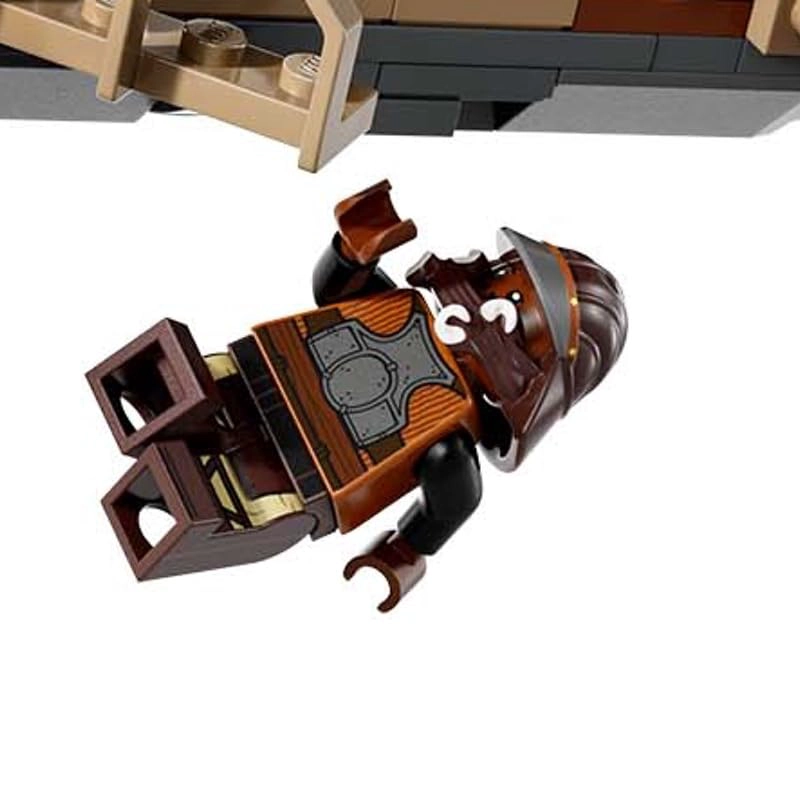 LEGO STAR WARS EPISODIO 456 MINIFIGURA LANDO CALRISSIAN GUARDIA SKIFF CON ARMA DE LANZA 75396 - 2