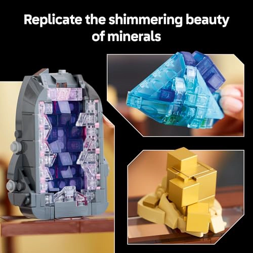LEGO IDEAS MINERAL COLLECTION JUEGO DE CONSTRUCCION PARA ADULTOS A PARTIR DE 18 AÑOS DECORACION - 4