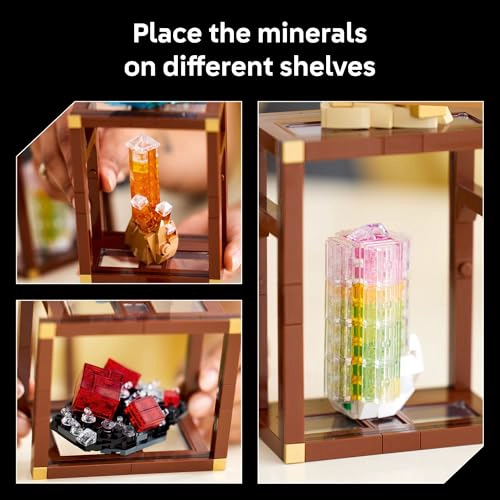 LEGO IDEAS MINERAL COLLECTION JUEGO DE CONSTRUCCION PARA ADULTOS A PARTIR DE 18 AÑOS DECORACION - 6
