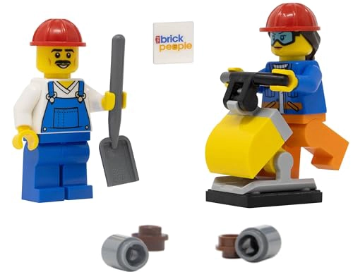 LEGO CIUDAD EQUIPO DE CONSTRUCTORES DE CONSTRUCCION CON MINIFIGURAS DE TAMPER Y HERRAMIENTAS - 1