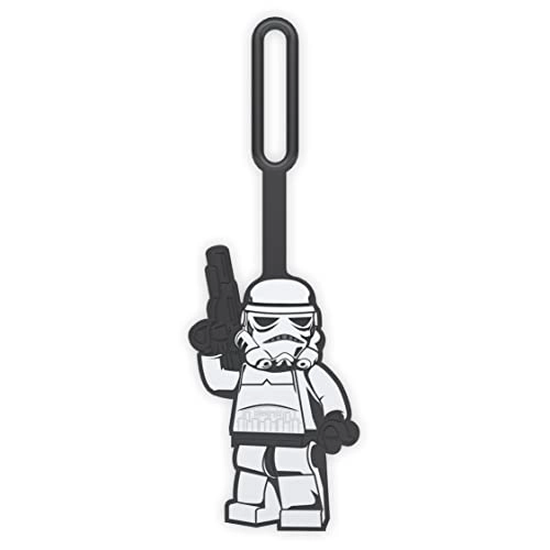 LEGO STAR WARS ETIQUETA DE BOLSA DE STORMTROOPER 52235 ETIQUETA DE SILICONA PARA EQUIPAJE DE VIAJE - 1