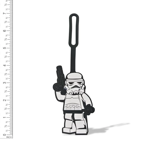 LEGO STAR WARS ETIQUETA DE BOLSA DE STORMTROOPER 52235 ETIQUETA DE SILICONA PARA EQUIPAJE DE VIAJE - 2