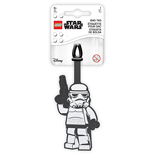 LEGO STAR WARS ETIQUETA DE BOLSA DE STORMTROOPER 52235 ETIQUETA DE SILICONA PARA EQUIPAJE DE VIAJE - 5