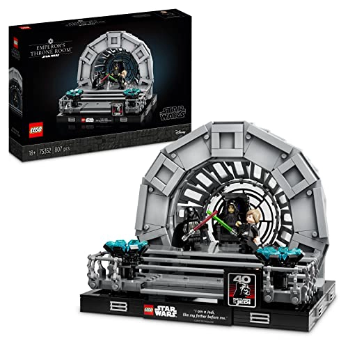 LEGO 75352 STAR WARS EMPERORS THRONE ROOM JUEGO DE DIORAMA EL REGRESO DEL JEDI 40 ANIVERSARIO - 1