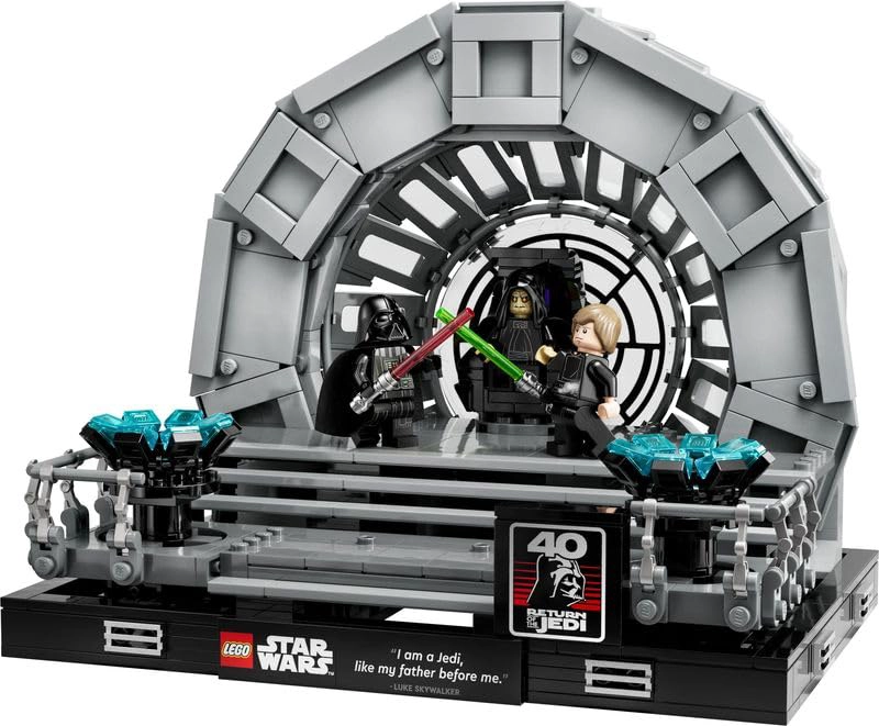 LEGO 75352 STAR WARS EMPERORS THRONE ROOM JUEGO DE DIORAMA EL REGRESO DEL JEDI 40 ANIVERSARIO - 4
