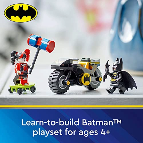 LEGO DC BATMAN VERSUS HARLEY QUINN 76220 JUEGO DE FIGURAS DE ACCION DE SUPERHE ROE CON PATINETA - 2