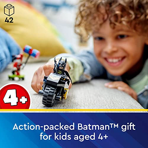 LEGO DC BATMAN VERSUS HARLEY QUINN 76220 JUEGO DE FIGURAS DE ACCION DE SUPERHE ROE CON PATINETA - 6
