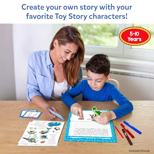 SKILLMATICS KIT DE ARTE DE HISTORIAS DE DISNEYPIXAR TOY STORY DIY CON MAS DE 100 CALCOMANIAS - 2