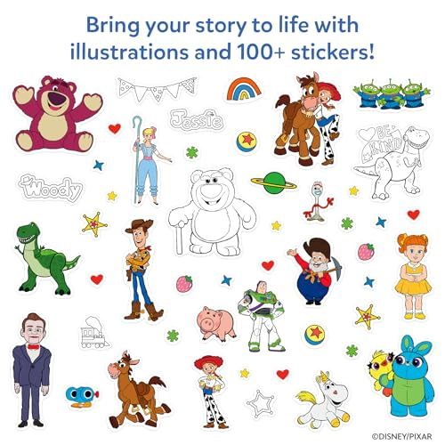 SKILLMATICS KIT DE ARTE DE HISTORIAS DE DISNEYPIXAR TOY STORY DIY CON MAS DE 100 CALCOMANIAS - 6