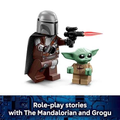 LEGO STAR WARS THE MANDALORIAN GROGUS SPEEDER BIKE JUGUETE DE CONSTRUCCION PARA NIÑOS Y NIÑAS - 5