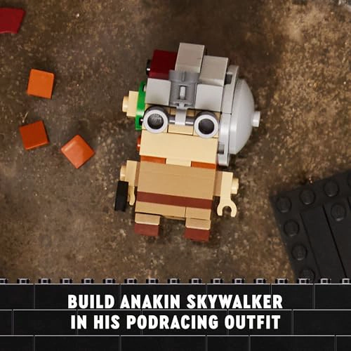 LEGO STAR WARS BRICKHEADZ THE PHANTOM MENACE FIGURAS COLECCIONABLES DE STAR WARS DE ANNAKIN DARTH - 3
