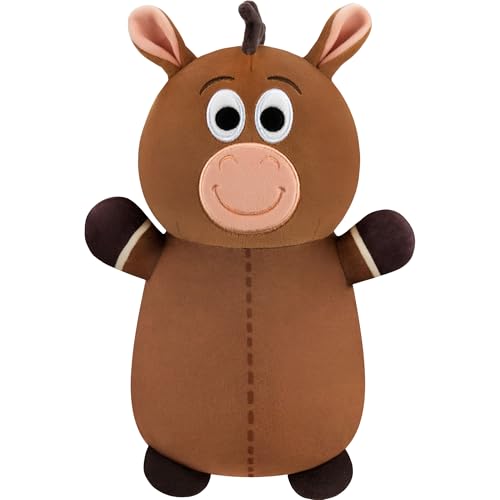 SQUISHMALLOWS DISNEY PIXAR BULLSEYE HUGMEES DE 10 PULGADAS PELUCHE OFICIAL ULTRASUAVE DE JAZWARES - 1