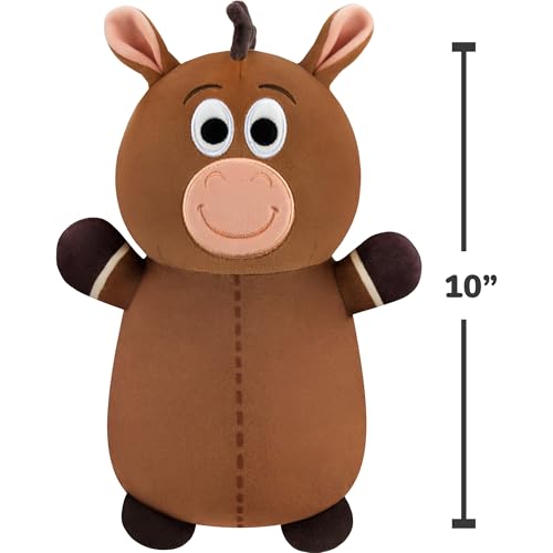 SQUISHMALLOWS DISNEY PIXAR BULLSEYE HUGMEES DE 10 PULGADAS PELUCHE OFICIAL ULTRASUAVE DE JAZWARES - 4