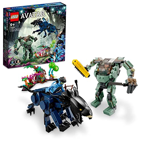 LEGO AVATAR NATILI VS CORONEL QUALITCH 75571 BLOQUES DE JUGUETE PRESENTE PELICULA DE FANTASIA NIÑOS - 1
