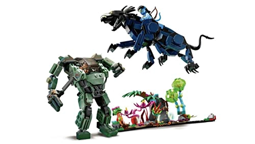 LEGO AVATAR NATILI VS CORONEL QUALITCH 75571 BLOQUES DE JUGUETE PRESENTE PELICULA DE FANTASIA NIÑOS - 4