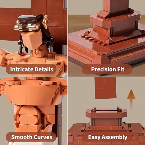 JESUS CRUCIFIXION BUILDING SET 588 PCS CHRISTIAN CROSS COLLECTIBLE MODEL KIT COMPATIBLE WITH LEGO - 4