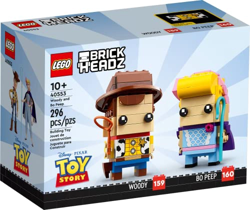 LEGO BRICKHEADZ WOODY Y BO PEEP TOY STORY 296 PIEZAS - 1