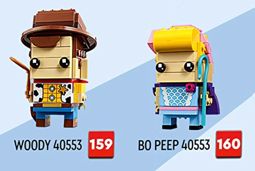LEGO BRICKHEADZ WOODY Y BO PEEP TOY STORY 296 PIEZAS - 6