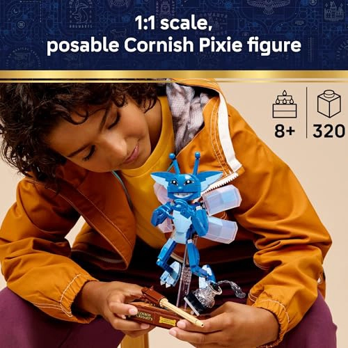 LEGO HARRY POTTER CORNISH PIXIE JUGUETE DE CONSTRUCCION PARA NIÑAS Y NIÑOS ESTANTE DE LIBROS O - 2