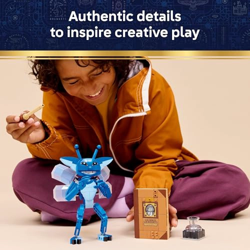 LEGO HARRY POTTER CORNISH PIXIE JUGUETE DE CONSTRUCCION PARA NIÑAS Y NIÑOS ESTANTE DE LIBROS O - 4