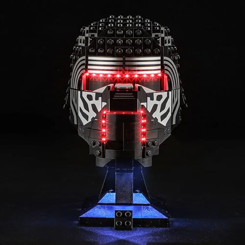 BRIKSMAX KIT DE LUCES 20 PARA CASCO LEGO KYLO REN INNOVADORA ILUMINACION LED COMPATIBLE CON LEGO - 1