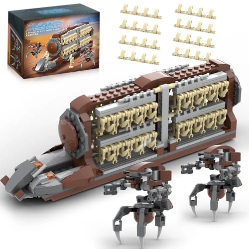 CONJUNTO DE CONSTRUCCION DEL EJE RCITO DE BATALLA DE BRICKTRIBE PELOTON DE CLON DE ATAQUE DE 537 - 1