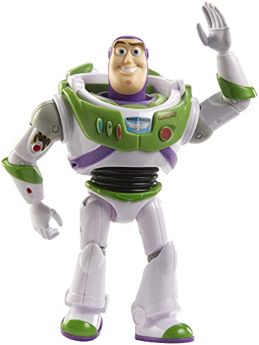 MATTEL DISNEY PIXAR FIGURA DE ACCION DE TOY STORY POSABLE BUZZ LIGHTYEAR CON ASPECTO DISTINTIVO - 3