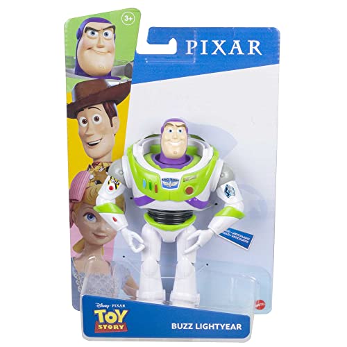 MATTEL DISNEY PIXAR FIGURA DE ACCION DE TOY STORY POSABLE BUZZ LIGHTYEAR CON ASPECTO DISTINTIVO - 6