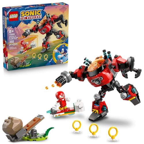 LEGO SONIC THE HEDGEHOG KNUCKLES VS DR EGGMAN EGG CRUSHER MECH JUEGO DE CONSTRUCCION DE JUEGO - 1