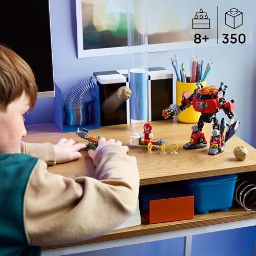 LEGO SONIC THE HEDGEHOG KNUCKLES VS DR EGGMAN EGG CRUSHER MECH JUEGO DE CONSTRUCCION DE JUEGO - 2