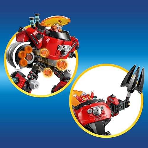 LEGO SONIC THE HEDGEHOG KNUCKLES VS DR EGGMAN EGG CRUSHER MECH JUEGO DE CONSTRUCCION DE JUEGO - 3