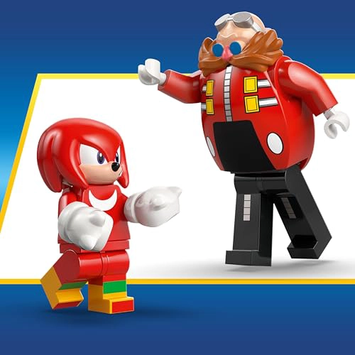 LEGO SONIC THE HEDGEHOG KNUCKLES VS DR EGGMAN EGG CRUSHER MECH JUEGO DE CONSTRUCCION DE JUEGO - 6