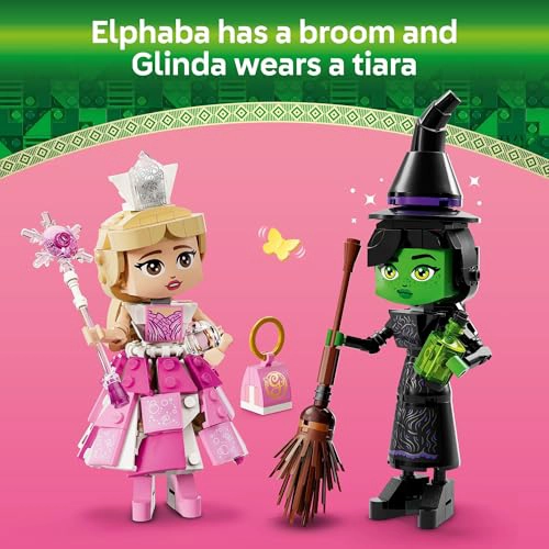 LEGO WICKED ELPHABA GLINDA FIGURES JUGUETES DE CONSTRUCCION JUGUETES DE WICKED PARA NIÑOS Y NIÑAS - 5