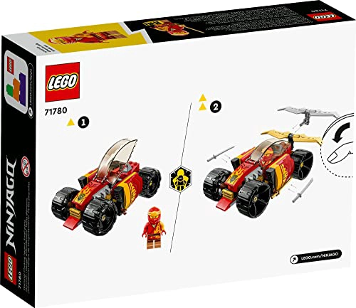 LEGO NINJAGO KAIS NINJA RACE CAR EVO JUEGO DE JUGUETES DE CONSTRUCCION 2 EN 1 LOS NIÑOS PUEDEN - 6