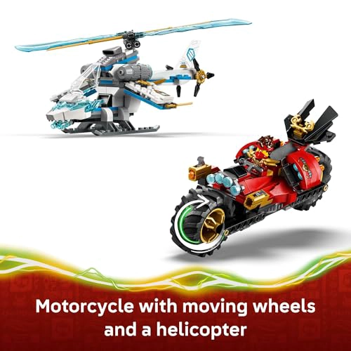 LEGO NINJAGO JUEGO DE CONSTRUCCION DE VEHICULO NINJA CON CASA EN EL ARBOL PARA NIÑOS Y NIÑAS DE 7 - 3