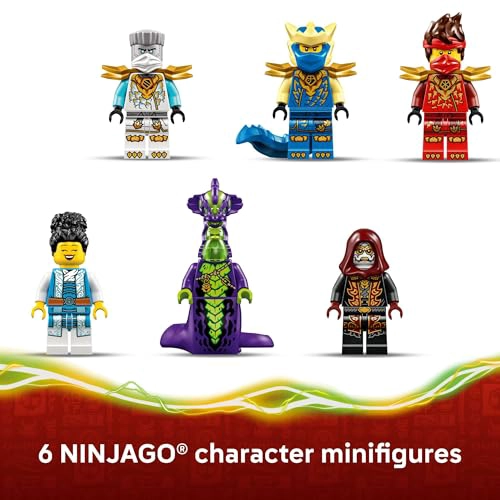 LEGO NINJAGO JUEGO DE CONSTRUCCION DE VEHICULO NINJA CON CASA EN EL ARBOL PARA NIÑOS Y NIÑAS DE 7 - 5