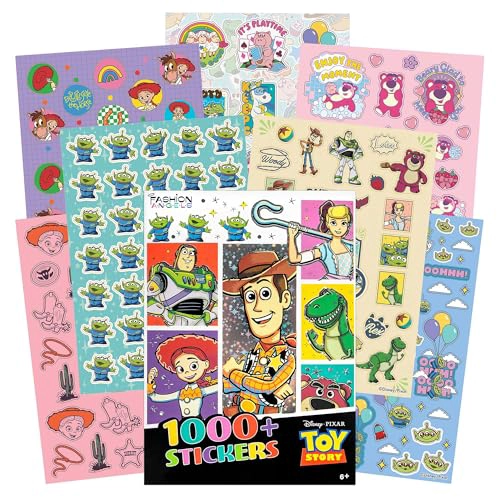 FASHION ANGELS DISNEY PIXAR TOY STORY 1000 LIBRO DE CALCOMANIAS INCLUYE 30 PAGINAS DE CALCOMANIAS - 1