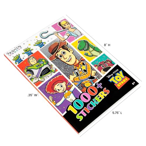 FASHION ANGELS DISNEY PIXAR TOY STORY 1000 LIBRO DE CALCOMANIAS INCLUYE 30 PAGINAS DE CALCOMANIAS - 5