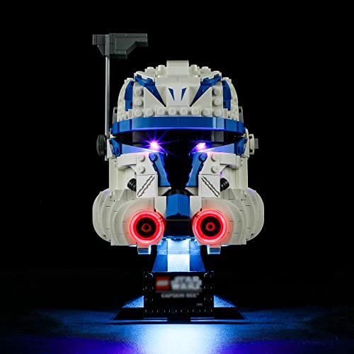 BRIKSMAX KIT DE ILUMINACION LED PARA CASCO LEGO75349 CAPTAIN REX COMPATIBLE CON EL MODELO - 1