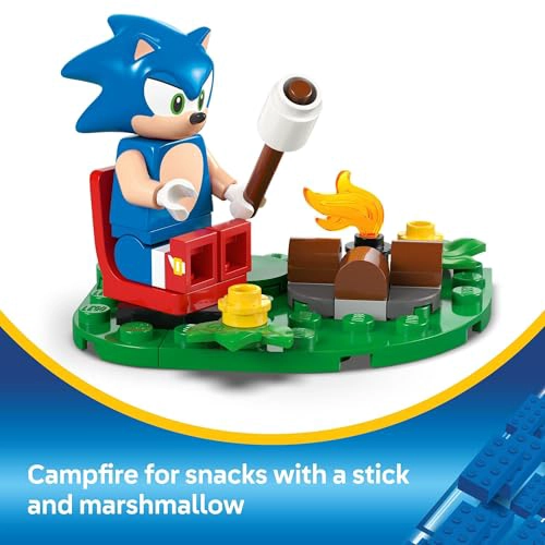LEGO SONIC THE HEDGEHOG ENFRENTAMIENTO EN LA FOGATA DE SONIC JUGUETE DE COLECCION PARA NIÑOS - 5