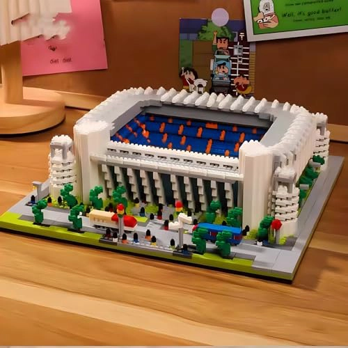 CAXIMSY SET DE BLOQUES DE CONSTRUCCION DE ESTADIO DE FUTBOL MODELOS DE ARQUITECTURA KITS - 6