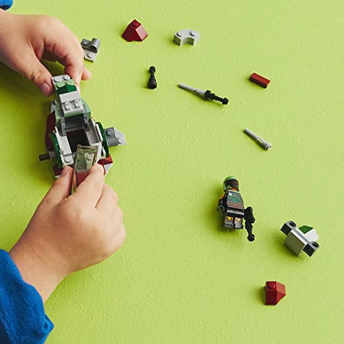 LEGO STAR WARS LA NAVE ESTRELLA DE BOBA FETT MICROFIGHTER 75344 VEHICULO DE CONSTRUCCION DE JUGUETE - 3