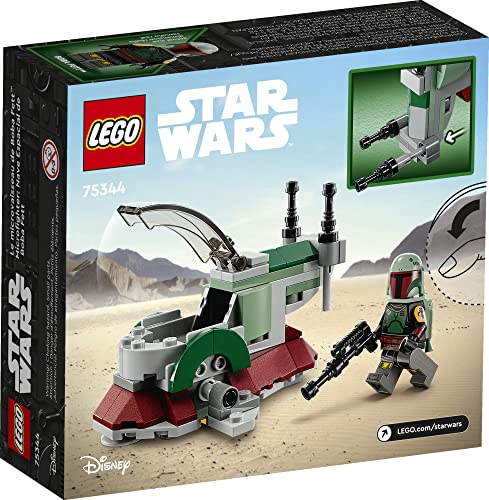 LEGO STAR WARS LA NAVE ESTRELLA DE BOBA FETT MICROFIGHTER 75344 VEHICULO DE CONSTRUCCION DE JUGUETE - 6
