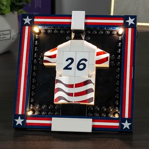 LED LIGHTING COMPATIBLE WITH LEGO 2026 US SOCCER NATIONAL TEAM JERSEY 43033 JUST LIGHTS20 LIGHT KIT - 1