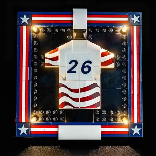 LED LIGHTING COMPATIBLE WITH LEGO 2026 US SOCCER NATIONAL TEAM JERSEY 43033 JUST LIGHTS20 LIGHT KIT - 3