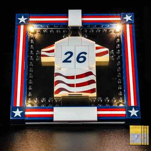 LED LIGHTING COMPATIBLE WITH LEGO 2026 US SOCCER NATIONAL TEAM JERSEY 43033 JUST LIGHTS20 LIGHT KIT - 5