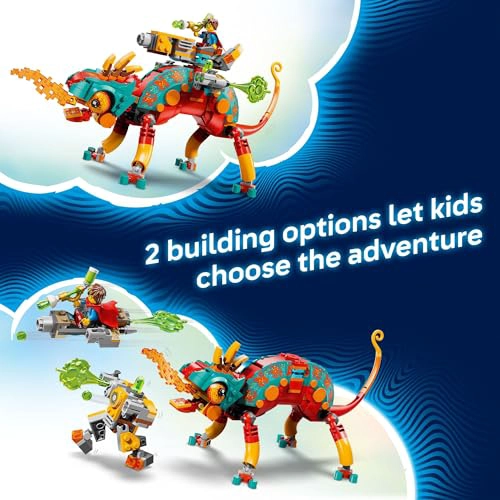 LEGO DREAMZZZ JUGUETE DE CONSTRUCCION DE CAMALEON DE FUEGO DE MATEO JUEGO DE SIMULACION PARA NIÑOS - 3