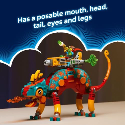 LEGO DREAMZZZ JUGUETE DE CONSTRUCCION DE CAMALEON DE FUEGO DE MATEO JUEGO DE SIMULACION PARA NIÑOS - 4
