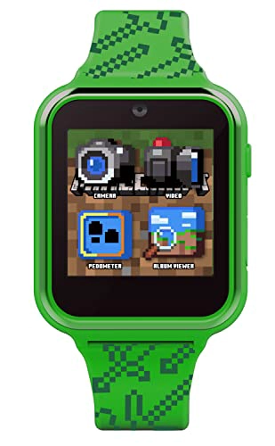 RELOJ INTELIGENTE MINECRAFT PARA NIÑOS RELOJ INTERACTIVO CON PANTALLA TACTIL CON 10 ESFERAS - 4